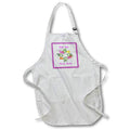 3dRose Florene - Holiday - Print of Spanish Mothers Day Greeting With Flowers - Aprons (apr_204352)