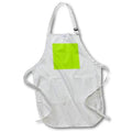 3dRose Florene - Designer Colors For Spring And Summer - Print of Bright Lime Light - Aprons (apr_204769)