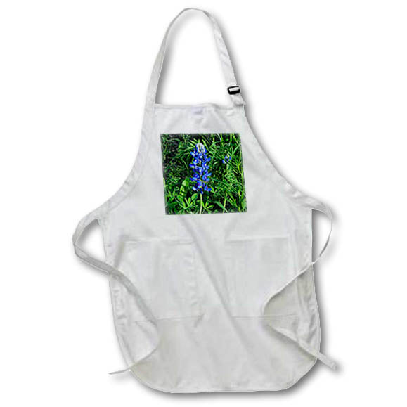 3dRose Jackie Popp Nature N Wildlife flowers - Bluebonnet - Aprons (apr_21052)
