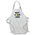 3dRose Janna Salak Designs Sports - Softball Best Coach Ever - Aprons (apr_210629)