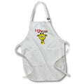 3dRose RinaPiro - Love Quotes - I Love My Daddy. Popular Saying. Giraffe. - Aprons (apr_218195)
