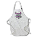 3dRose EvaDane - Quotes - Cinderella Proof That A New Pair of Shoes Can Change Your Life Pink - Aprons (apr_222770)