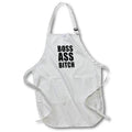 3dRose Tory Anne Collections Quotes - BOSS Ass Bitch - Aprons (apr_232967)