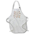 3dRose Florene - Décor III - Image of Cards Whiskey And Cigar Repeat Pattern - Aprons (apr_233684)
