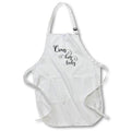 3dRose Lenas Photos - Funny Quotes - Crazy Dog Lady - Aprons (apr_235596)