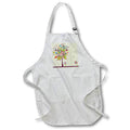 3dRose Anne Marie Baugh - Trees - Pretty Contemporary Tree - Aprons (apr_235999)