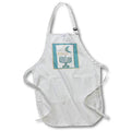 3dRose Beverly Turner Hanukkah Design - Hanukkah Menorah For everything there is a season - Aprons (apr_27396)