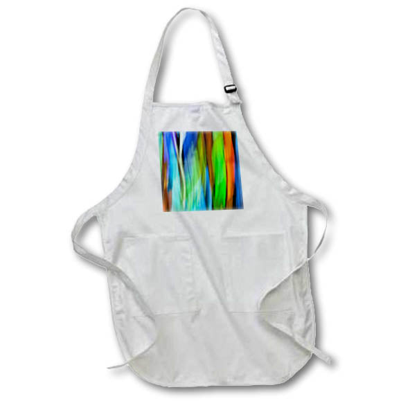 3dRose Danita Delimont - Abstracts - A Motion Blur of a Stain Glass Window. - Aprons (apr_276400)