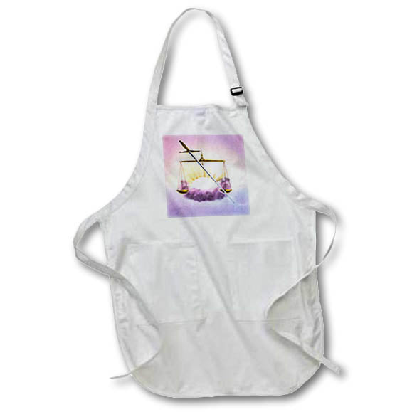 3dRose Apron - Scenes from The Past Magic Lantern - Vintage Masonic Lodge Freemasonry Scale and Sword