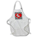 Apron - I Love Dogs White Poodle Designs Dogs
