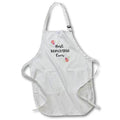 3dRose Floral Best Homeopath Ever pink flowers Homeopathy practitioner - Aprons (apr_315962)