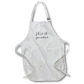 3dRose Gabriella-Quote - Image of Fake It Till You Make It Quote - Aprons (apr_319451)