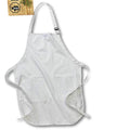 3dRose Image of Black Words On Gold With Green Bamboo Tree Year And Ox - Aprons (apr-339678)