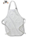 3dRose Image of Chinese Dressed Boy And Girl With Ox New Year Red Scroll - Aprons (apr-339682)