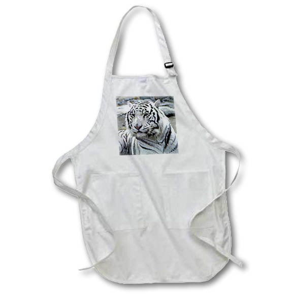 Apron - White Tiger Tigers