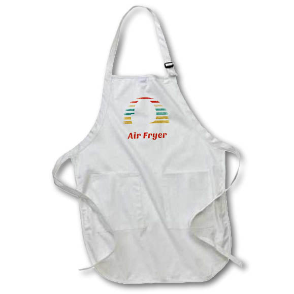 Apron - Worlds Best Airfryer Chef Retro Design S.Heller and Kids - Air Fryer
