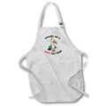 Apron - Funny Diamonds are a Gulls Best Friend Sea Gull Bird Beach Pun Cartoon Funny