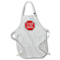 Apron - Image of Words Stop Hating On Stop Sign – Street Signs