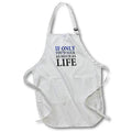 Apron - Image of Words If Only Youd Suck As Much As Life – Adult Humor