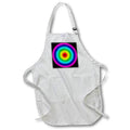 Apron - Image of Color Circle Texture – Colored Textures
