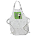 Apron - Image of Words With Grumpy Ostrich Picture – Sarcasm