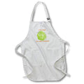Apron - Image of It Is True I Am Not Limeing Said on Cartoon Lime lens Art by Florene - Humor In Fruit