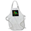 Apron - Funny Cool Colorful Sea Turtle Beach Abstract Art Nature Animals