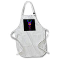 Apron - Funny Cool Colorful Llama Abstract Art Nature Animals