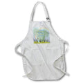 Apron - Image of My Dog My Best Friend With Boy Dog In Rainbow Forest lens Art by Florene - Summer Activities With Text