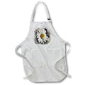 Apron - Image Of Watercolor White Daisy Image Of Watercolors