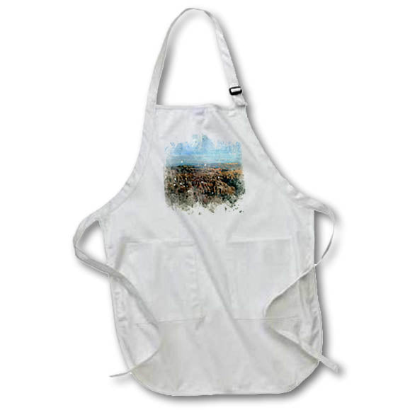 Apron - Bryce Canyon Utah Image Of Watercolor Image Of Watercolors