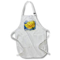 Apron - Pretty Image Of Watercolor Yellow Tulip Image Of Watercolors