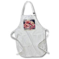 Apron - Pretty Pink Image Of Watercolor Flowers Image Of Watercolors