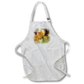Apron - Pretty Image Of Watercolor Yellow Tulip Flower Image Of Watercolors