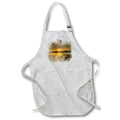 Apron - Pretty Dock Off A Lake Sunset Image Of Watercolor Image Of Watercolors