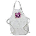 Apron - Pretty Purple Leaves and White Flowers Image Of Watercolor Image Of Watercolors