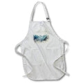 Apron - Pretty Blue and Gray Mountain Range Image Of Watercolor Image Of Watercolors