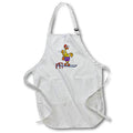 Apron - Cute Fun Rubber Chicken Diver in Polka Dot Swim Trunks on Diving Board Sports and Hobbies