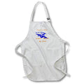 Apron - Image of Cartoon Plane Take A Ride It Is Okay Almost Passed Test lens Art by Florene - More Humor