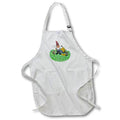 Apron - Garden Gnome Working in Flower Garden, 3dramm AmansMall Mythical Creatures - Gnomes