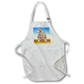 Apron - Gnome with Basket of Strawberries Plaid Hat, 3dramm AmansMall Mythical Creatures - Gnomes