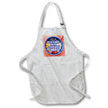 Apron - Image of Words Pleased With Cottage Cheese on Bowl – Food