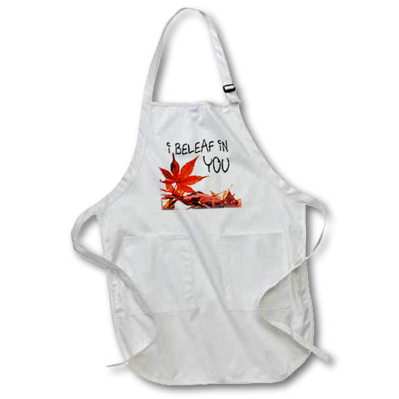 Apron - Image of Words I Beleaf In You – Inspirational Sayings