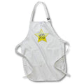 Apron - Image of Words Supa Star with Gold Star – Motivational Sayings