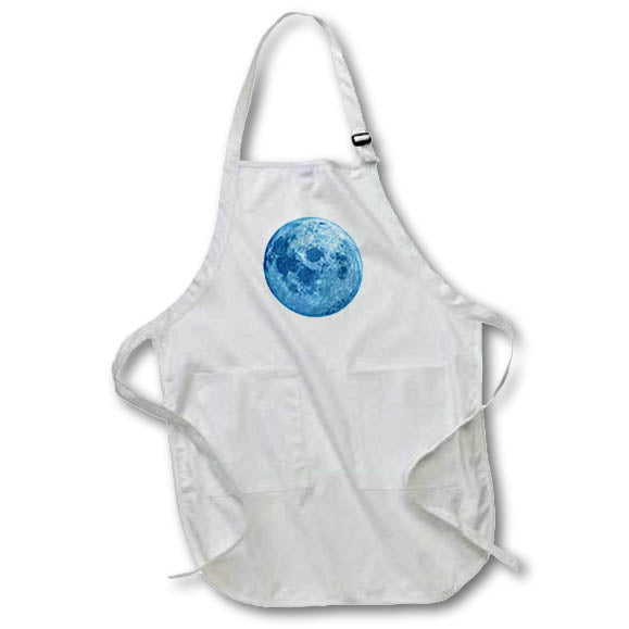 Apron - Image of Blue Moon – Colored Textures