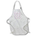 Apron - Abstract pattern of pink, purple colors. Generation of rain, clouds Alexis Design - Pattern Abstract