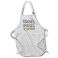 Apron - Pattern Siesta Beach, Florida, blue sea, yellow sand, waves Alexis Design - Pattern American Beaches