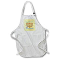 Apron - Image of Happy Chanukah Uncle And Family With Menorah And Year lens Art by Florene - Chanukah 2021 Or 5782