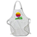 Apron - Funny Cute I found my Soul Hiking Moose Hiker Sunset Cartoon Sports and Hobbies
