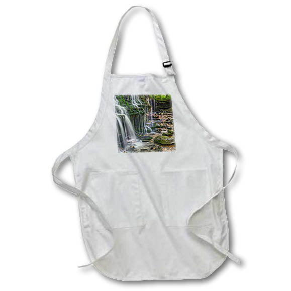 Apron - Scenic City Lake Falls waterfall photographed in Cookeville Tennessee Designs - Photography